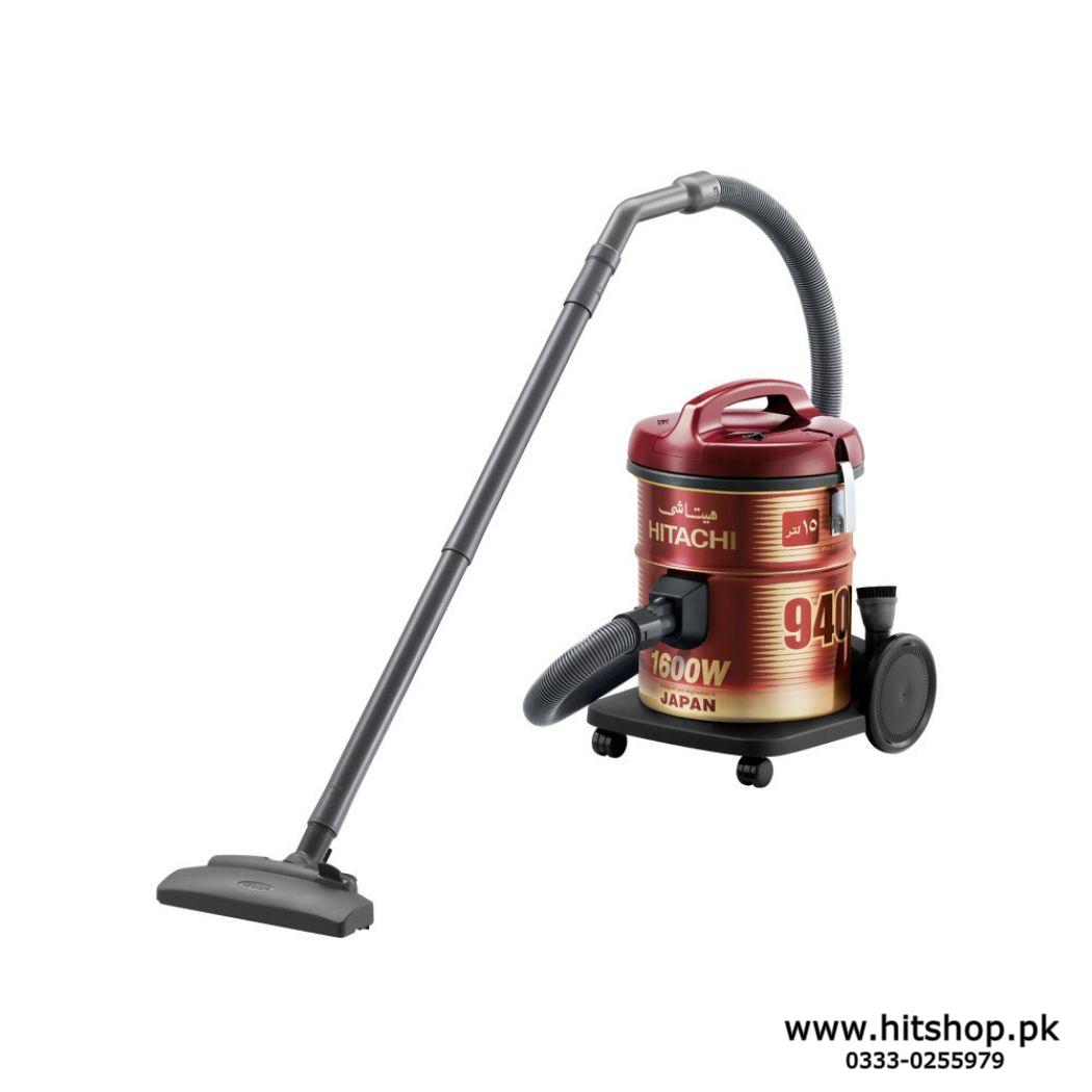 Original HITACHI Pail Can Vacuum Cleaner 1600 Watt